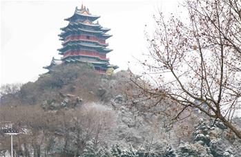 南京迎来降雪天气